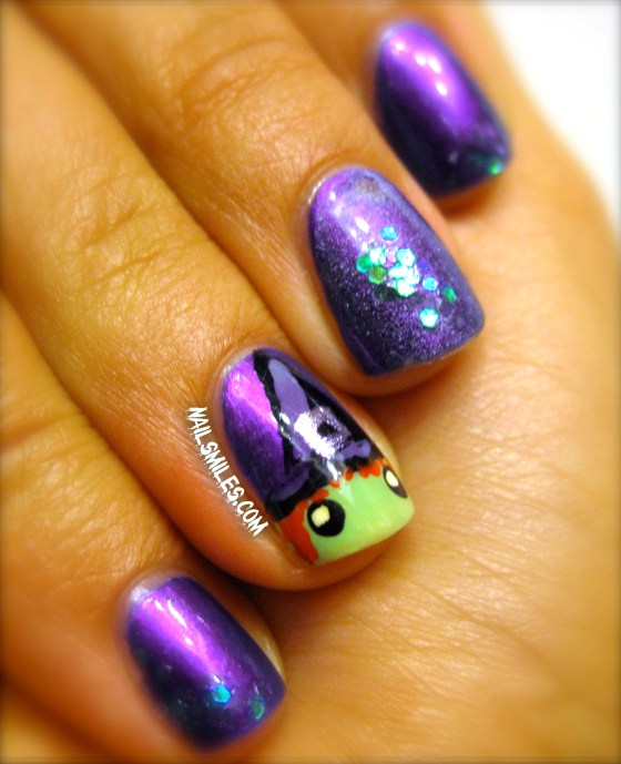 Purple Witch Nails 5
